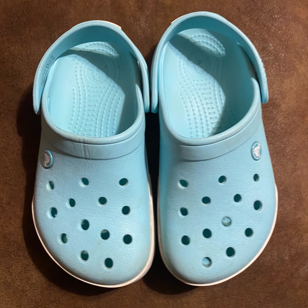 Crocs Light Blue